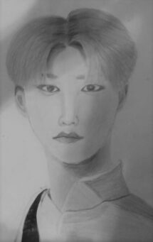 male face