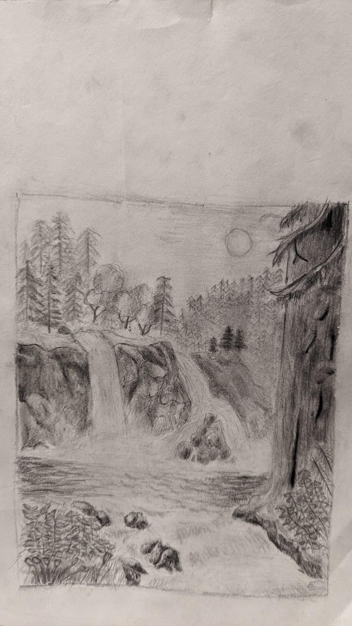 Water Falls by Prithiv