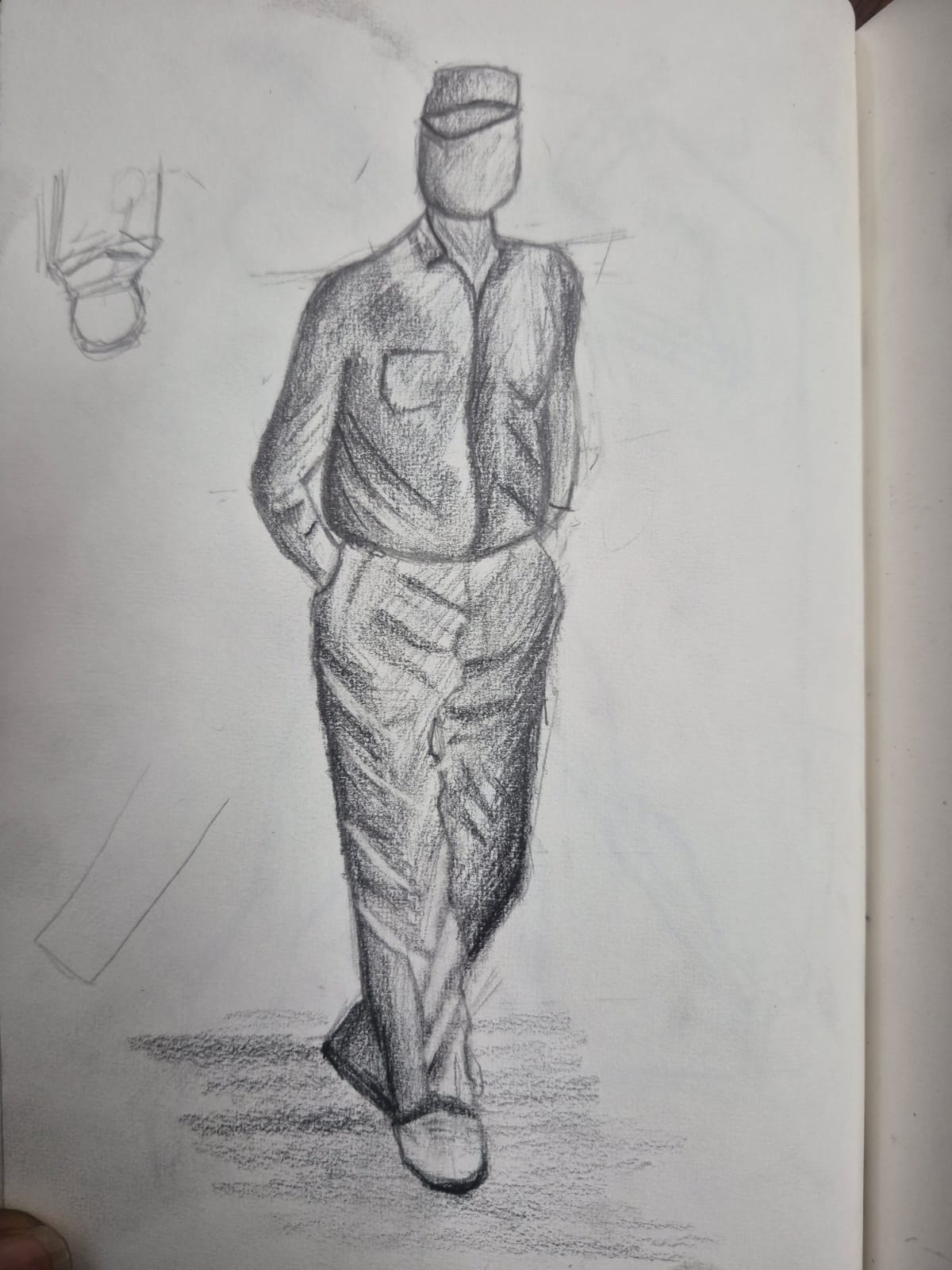 walk pose by Nischal